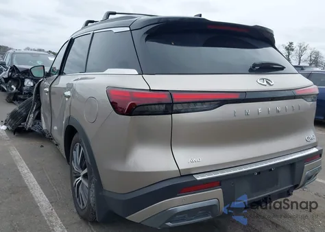 2025 Infiniti Qx60 Autograph Awd z USA, uszkodzony, nr VIN 5N1AL1HU9SC347798